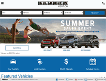 Tablet Screenshot of klabenfordonline.com